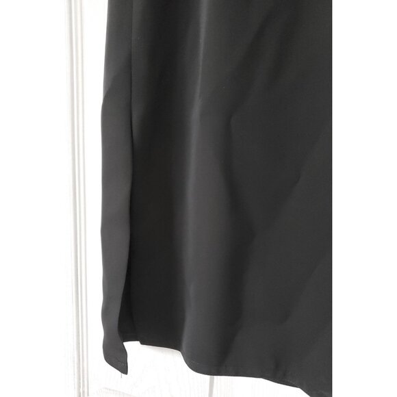 VINTAGE 1960S BLACK RHINESTONE TWO PIECE SKIRT SUIT - Picture 4 of 10